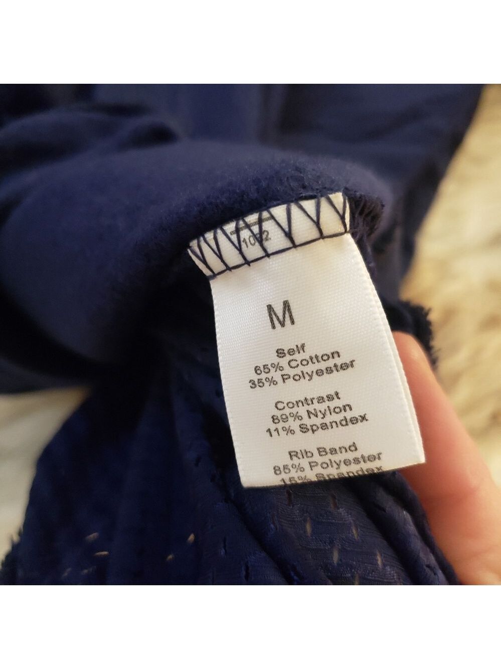 Yale Mesh Back Crew Neck - Picture 6 of 8